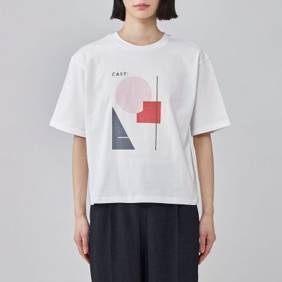 ジオメトリックプリントTシャツ | CAST：/キャストコロン | 三越