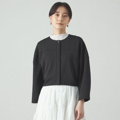 ＜CAST：＞【接触冷感／ＵＶ効果／セットアップ対応】ショートフォルムジャケット