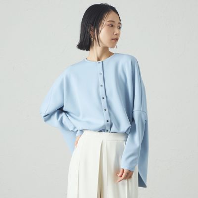 ＜CAST：＞【接触冷感／ＵＶ効果／セットアップ対応】オーバーサイズジャージーカットソー