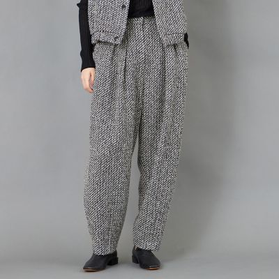 ＜CAST：＞【ＣＡＳＴ　ＣＯＬＯＮ】ツィードタックフォルムパンツ