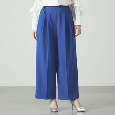 ＜CAST：＞【はっ水／ＵＶ効果／防透け】ボディシェルツータック　イージーパンツ