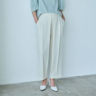 ＜CAST：＞【接触冷感／ＵＶ効果／セットアップ対応】デザインタックジャージパンツ