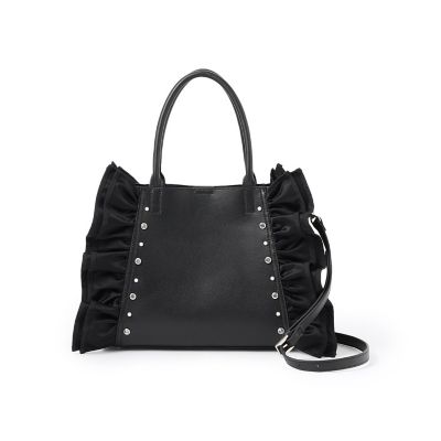 ＜TO BE CHIC (Women)＞クリスタルスタッズサイドフリル　バッグ