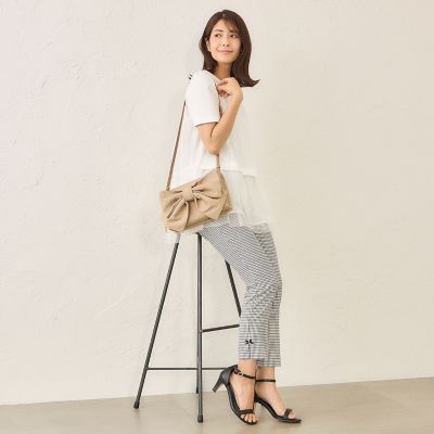 リボンショルダーバッグ | TO BE CHIC (Women)/トゥー ビー シック