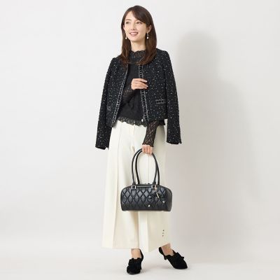 リボンダイヤキルト ボストンバッグ | TO BE CHIC (Women)/トゥー ビー