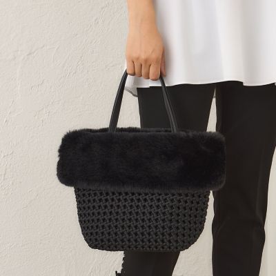 フェイクファーコンビバスケット | TO BE CHIC (Women)/トゥー ビー
