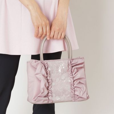 スパンコールコンビ サイドフリルバッグ | TO BE CHIC (Women)/トゥー