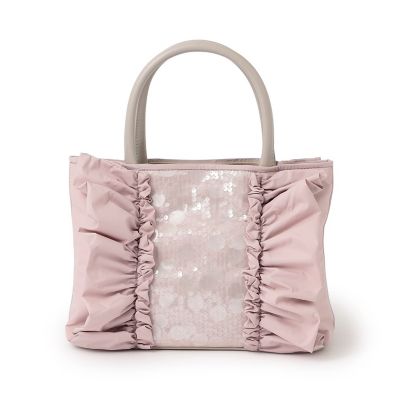 トウビーシックスパンコールのバック スパンコールコンビ サイドフリルバッグ | TO BE CHIC (Women)/トゥー