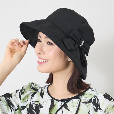 ＜TO BE CHIC (Women)＞サイドリボン　キャペリン