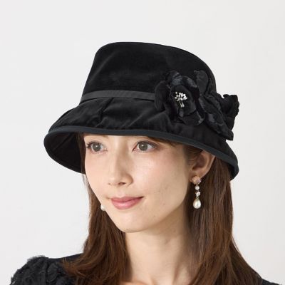 フラワーベルベット ハット | TO BE CHIC (Women)/トゥー ビー シック