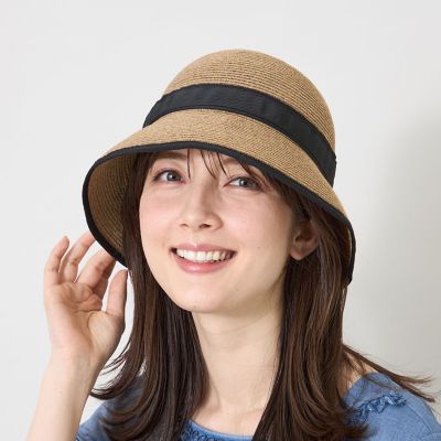 ＜TO BE CHIC (Women)＞バックリボン　ブレードハット
