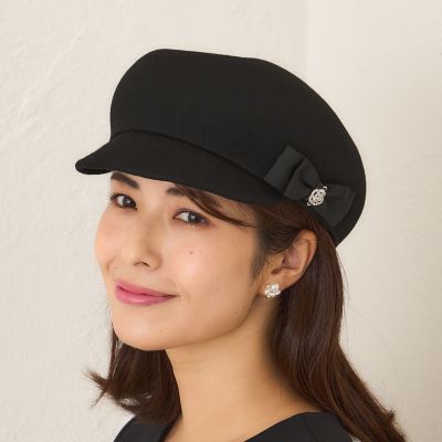 ＜TO BE CHIC (Women)＞フェルト　キャスケット