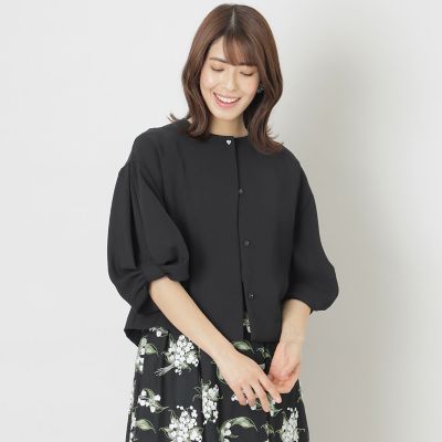 ＜TO BE CHIC (Women)＞バルーンスリーブボレロ