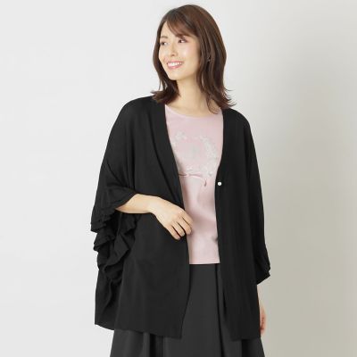 ＜TO BE CHIC (Women)＞フリルスリーブボレロ