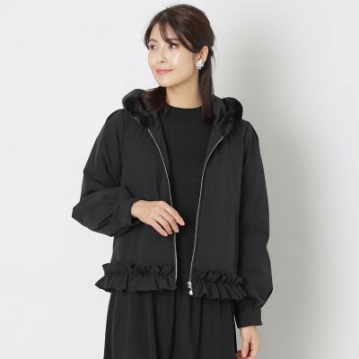 ＜TO BE CHIC (Women)＞パテッドフーディー