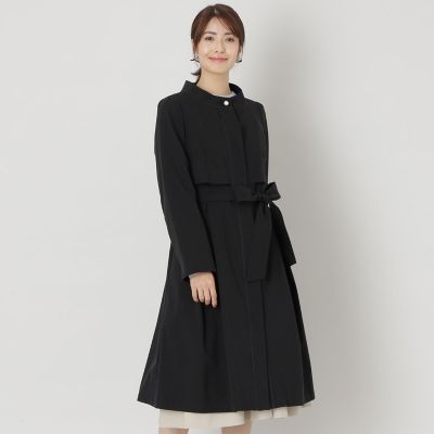 ＜TO BE CHIC (Women)＞タフタストレッチスタンドカラー　コート