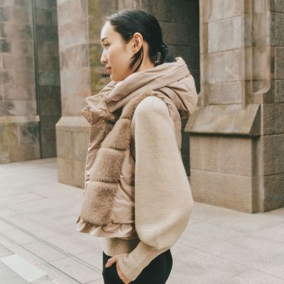 23区　3way タフタダウンライナーコートモッズコートブラウン40 洗える STORY掲載】3WAYタフタ ダウンコート | TO BE CHIC (Women