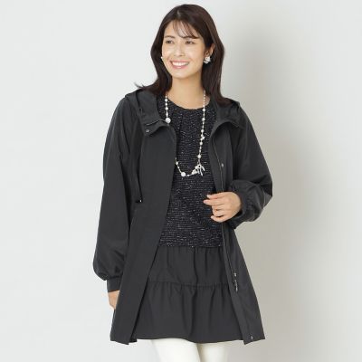 ＜TO BE CHIC (Women)＞ポリエステルタフタ　コート