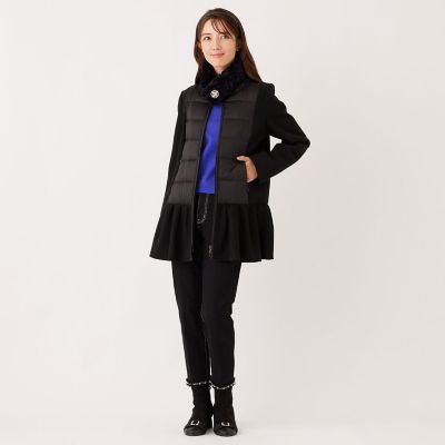 タフタコンビテックメルトン コート | TO BE CHIC (Women)/トゥー ビー