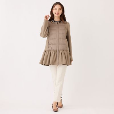 タフタコンビテックメルトン コート | TO BE CHIC (Women)/トゥー ビー