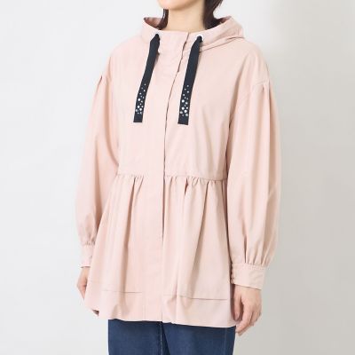 ハイカウントタフタフーデッド コート | TO BE CHIC (Women)/トゥー