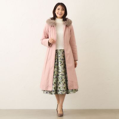 メモリータフタ ロングダウンコート | TO BE CHIC (Women)/トゥー ビー