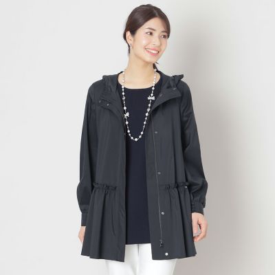 ＜TO BE CHIC (Women)＞【はっ水】ハイカウントタフタ　スプリングコート