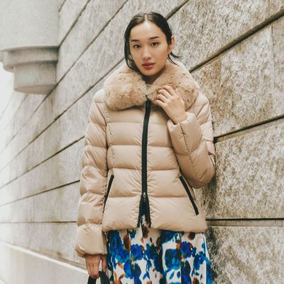 ＜TO BE CHIC (Women)＞ロイカストレッチ　ショートダウン