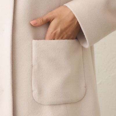 ファーコンビ アンゴラウールコート | TO BE CHIC (Women)/トゥー ビー