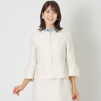 ＜TO BE CHIC (Women)＞ダイヤマトラッセ　ライトジャケット