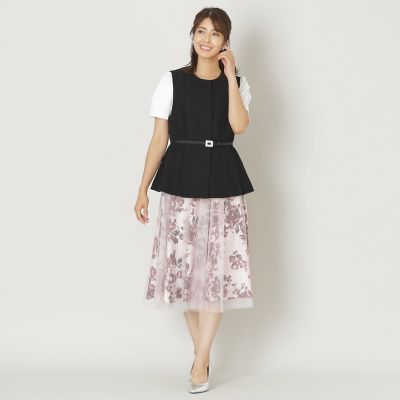 ポリエステルツイル ジレ | TO BE CHIC (Women)/トゥー ビー シック
