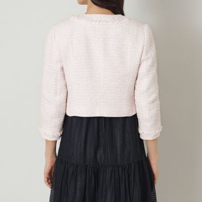 ライトカラーツイード ショートジャケット | TO BE CHIC (Women