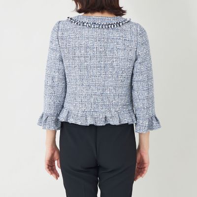 デニムライクツイード ジャケット | TO BE CHIC (Women)/トゥー ビー