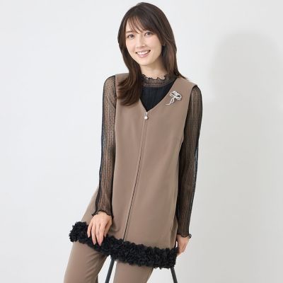 マットダンボール ロングフレアジレ | TO BE CHIC (Women)/トゥー ビー