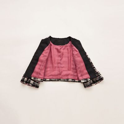 ファンシーツイード ノーカラージャケット | TO BE CHIC (Women
