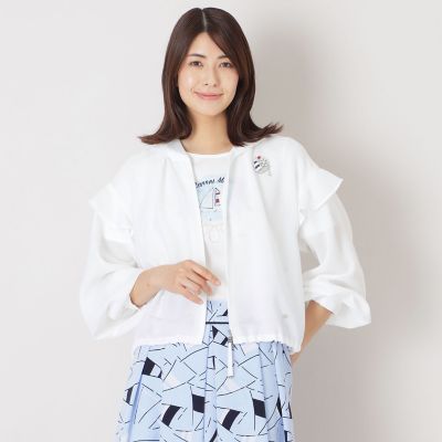 ＜TO BE CHIC (Women)＞カラミ　フードジャケット