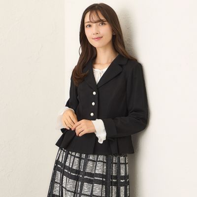 ＜TO BE CHIC (Women)＞モクロディ　ウエストタックジャケット