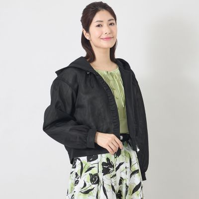 ＜TO BE CHIC (Women)＞シアーダンボール　フーディ