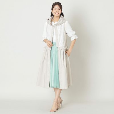 ハイカウントタフタ マルチWAY ジレ | TO BE CHIC (Women)/トゥー