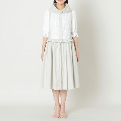 ハイカウントタフタ マルチWAY ジレ | TO BE CHIC (Women)/トゥー