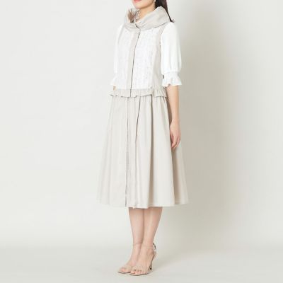 なないろ！　トゥービーシック　ハイカウントタフタ マルチwayジレ ハイカウントタフタ マルチWAY ジレ | TO BE CHIC (Women)/トゥー