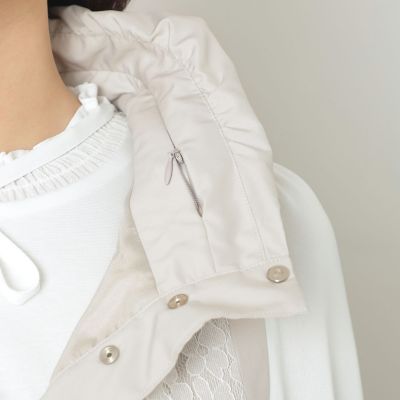 ハイカウントタフタ マルチWAY ジレ | TO BE CHIC (Women)/トゥー