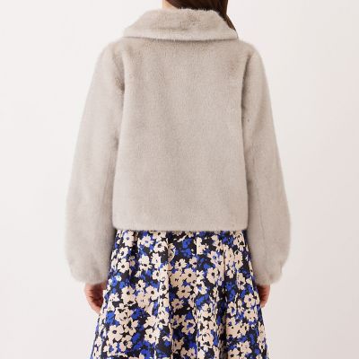 フェイクファー ステンカラーブルゾン | TO BE CHIC (Women)/トゥー