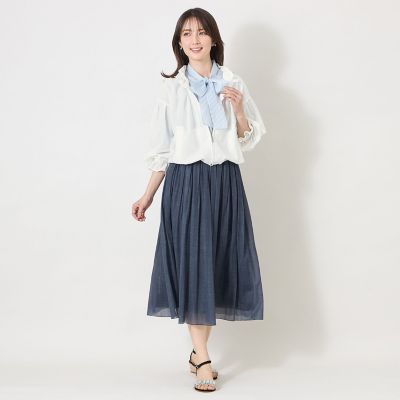 ラッセルエアリー フリルショートブルゾン | TO BE CHIC (Women