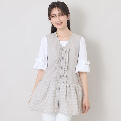 エンブロイダリーエレガンス ジレ | TO BE CHIC (Women)/トゥー ビー