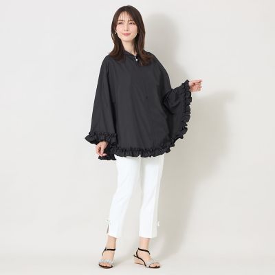 フリルポンチョ | TO BE CHIC (Women)/トゥー ビー シック | 三越