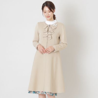 ＜TO BE CHIC (Women)＞アセテートナイロン　２ＷＡＹニットアウター