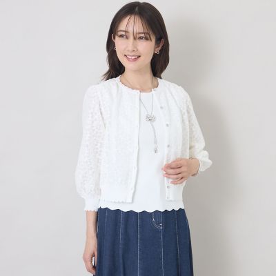 ♡背面レースカーデ♡ カットレースカーデ|RETRO GIRL | RETRO GIRL ONLINE STORE レトロ