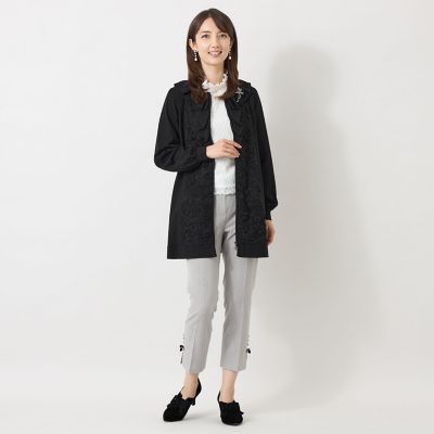 フラワーチュール ジップアップニット カーディガン | TO BE CHIC
