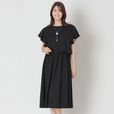 ＜TO BE CHIC (Women)＞マルチウェイ　ジャージワンピース